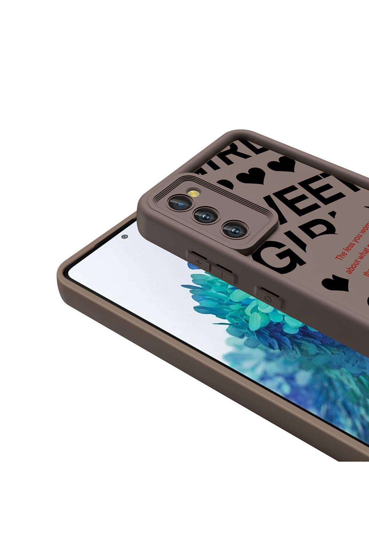 Galaxy S20 FE Kılıf Kamera Korumalı Baskılı Arka Yüzey SYS Klas Kapak - Siyah