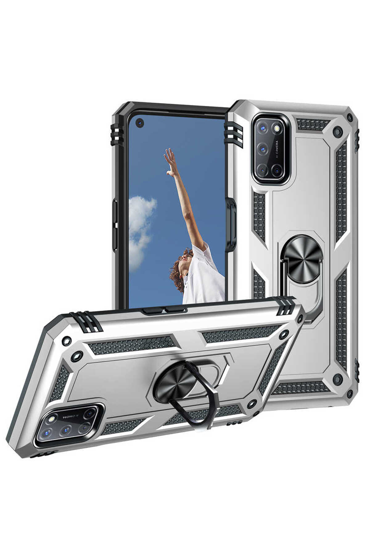 A72 Kılıf TYGO Vega Kapak - Siyah