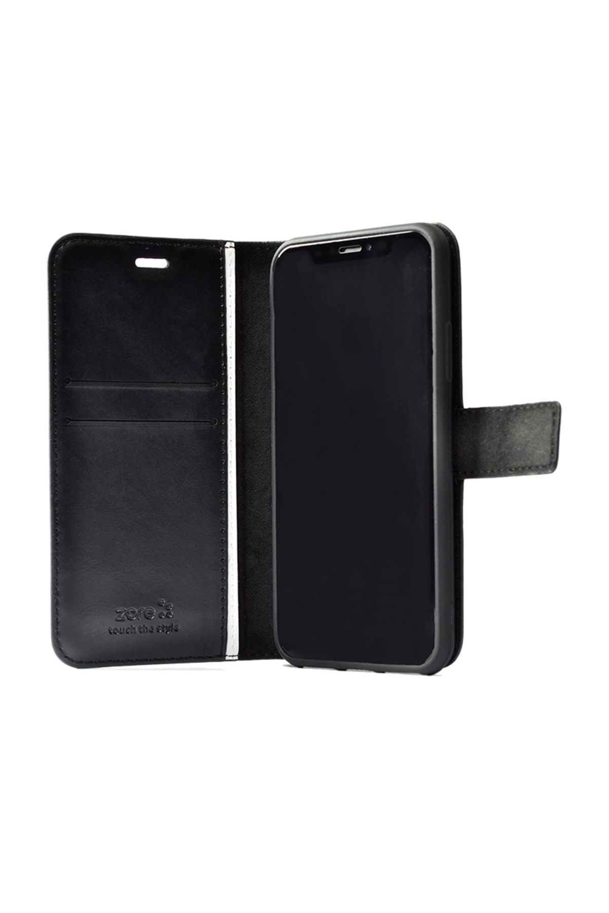 Galaxy S23 Plus Kılıf Kar Deluxe Kapaklı Kılıf - Kırmızı