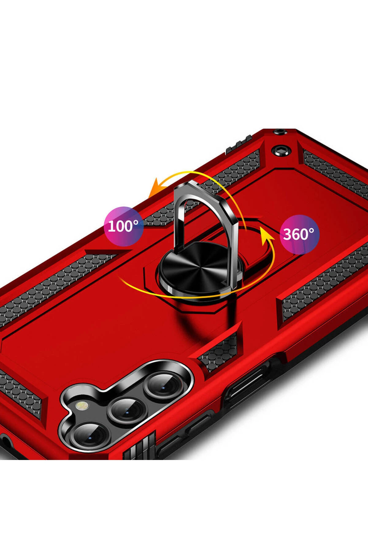 Galaxy A24 Kılıf FZD Vega Kapak - Kırmızı