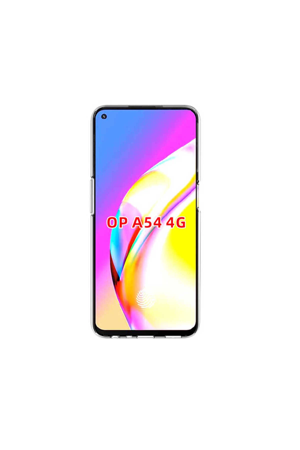 A54 4G Kılıf MYST Süper Silikon Kapak - Renksiz
