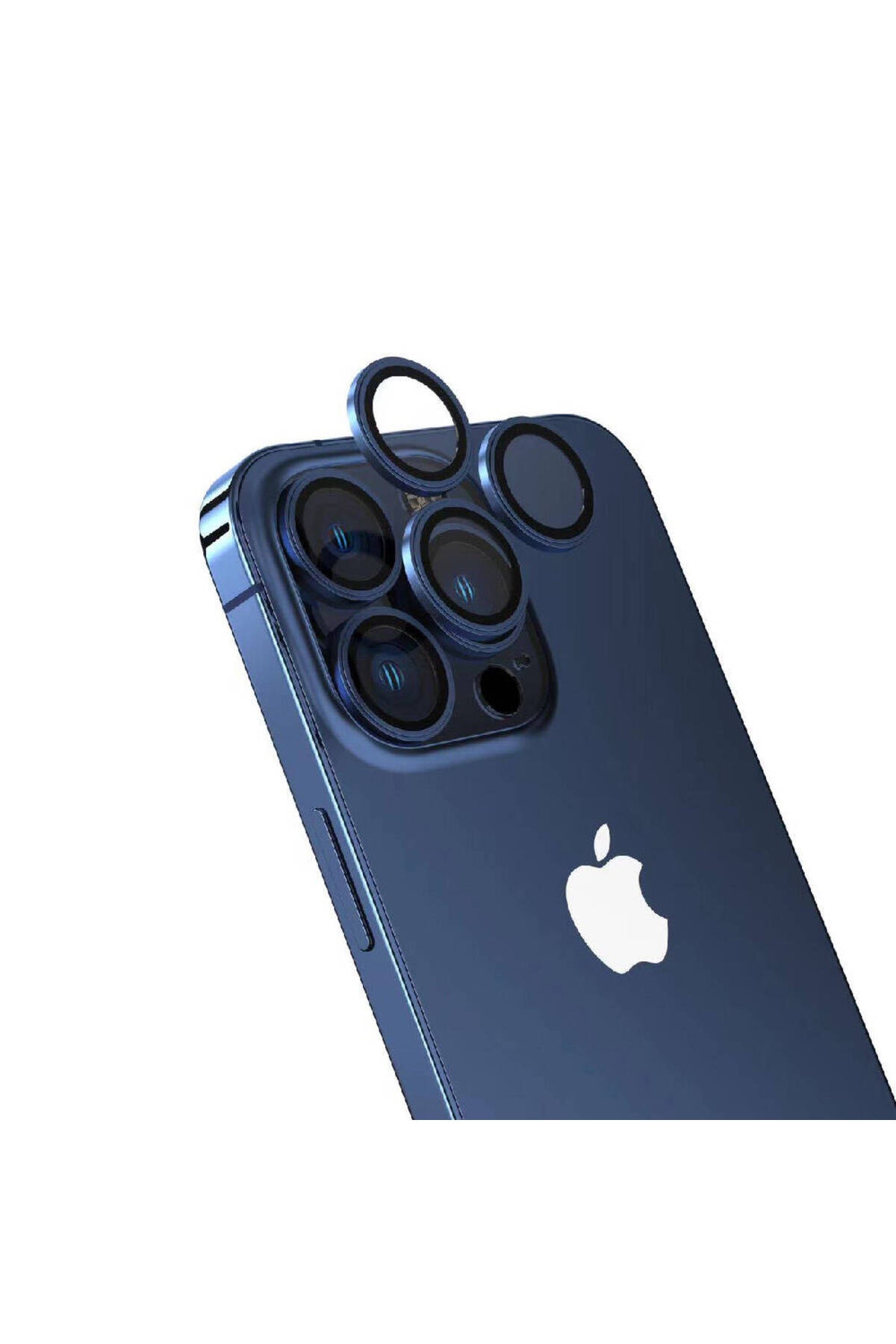 iPhone 15 Pro Max Uyumlu ARTH CL-15 Parmak İzi Bırakmayan Anti-RefCLOive Kamera Koruyucu-