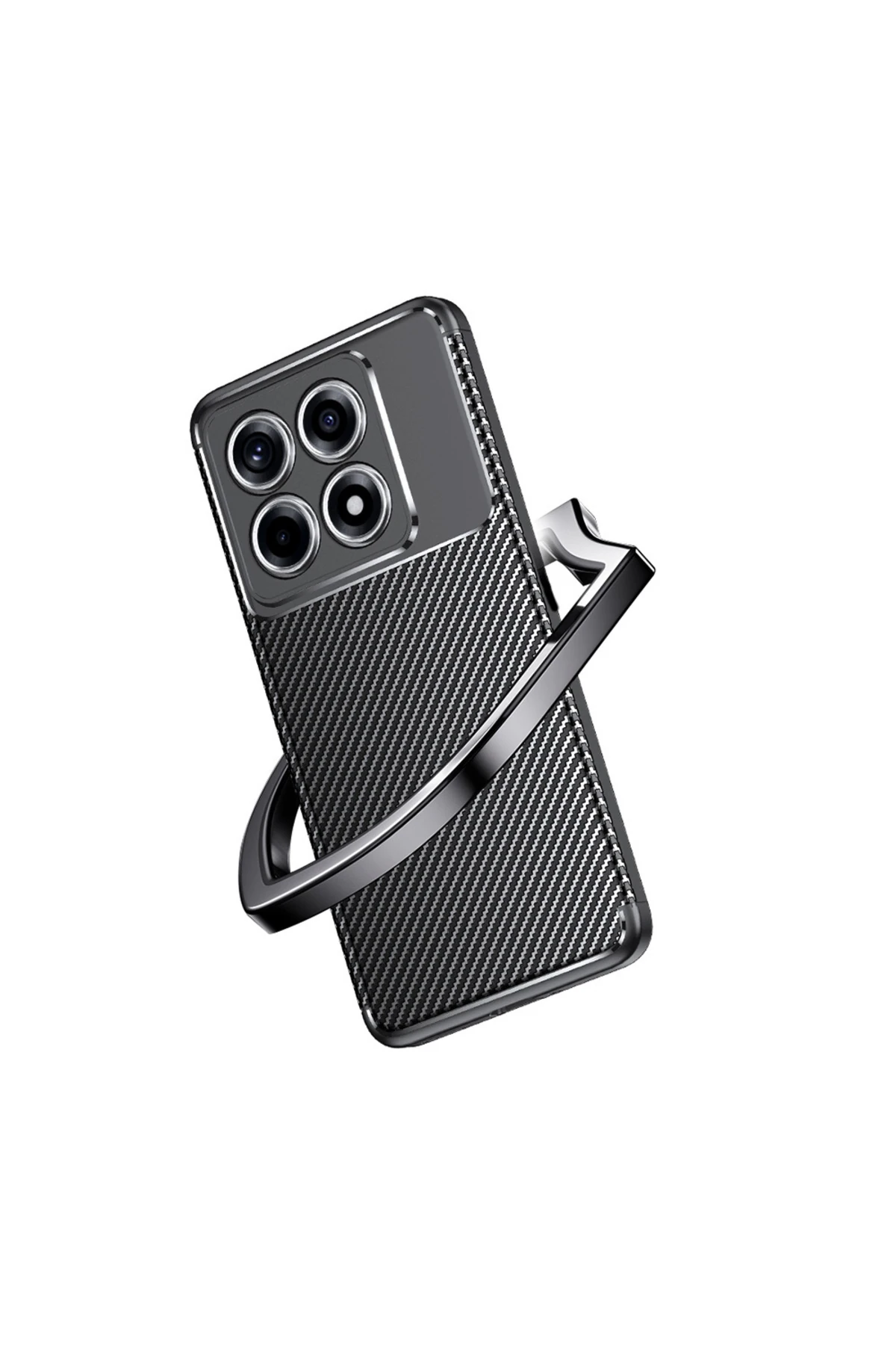 14T Kılıf Zore Negro Silikon Kapak - Siyah