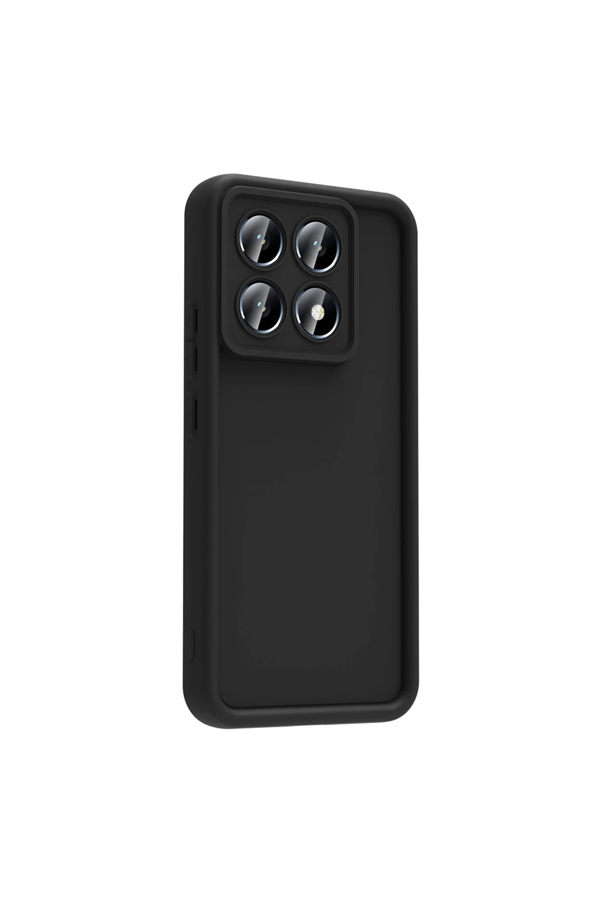 14T Kılıf Kamera Korumalı NXXA Ananas Kapak - Siyah