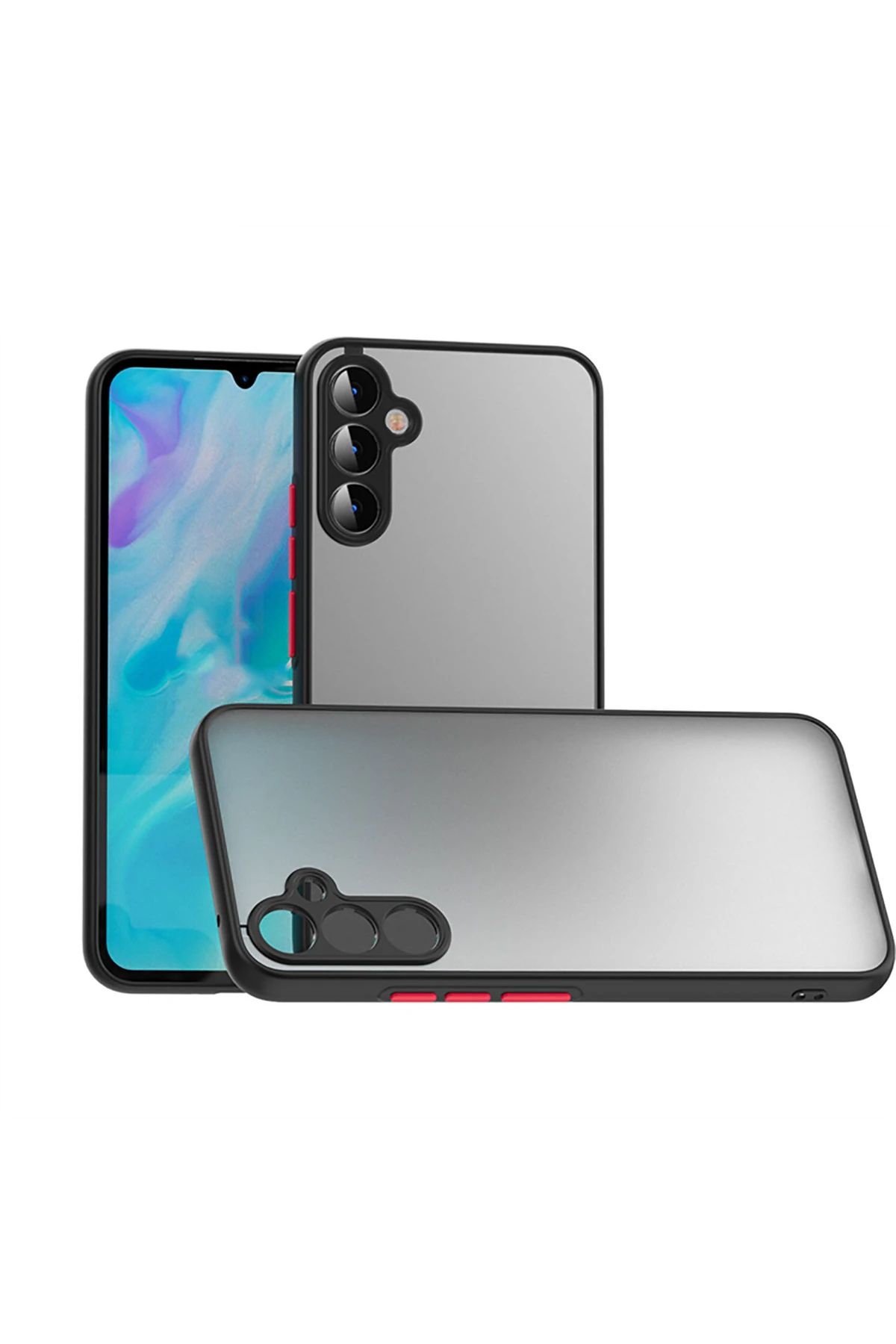 Galaxy A34 Kılıf TKNC Hux Kapak - Lacivert