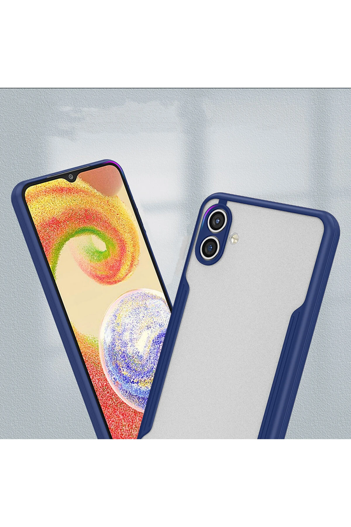 Galaxy A04 Kılıf EFFX Parfe Kapak - Lacivert