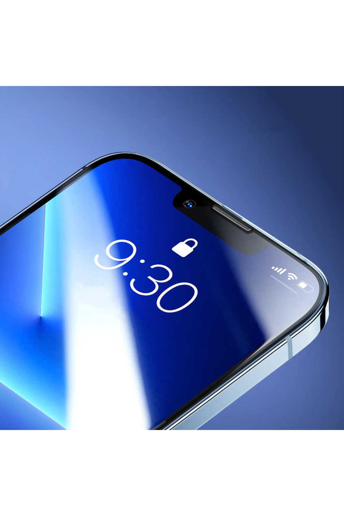 iPhone 15 Pro Max Uyumlu Davin 5D Cam OMSY Ekran Koruyucu