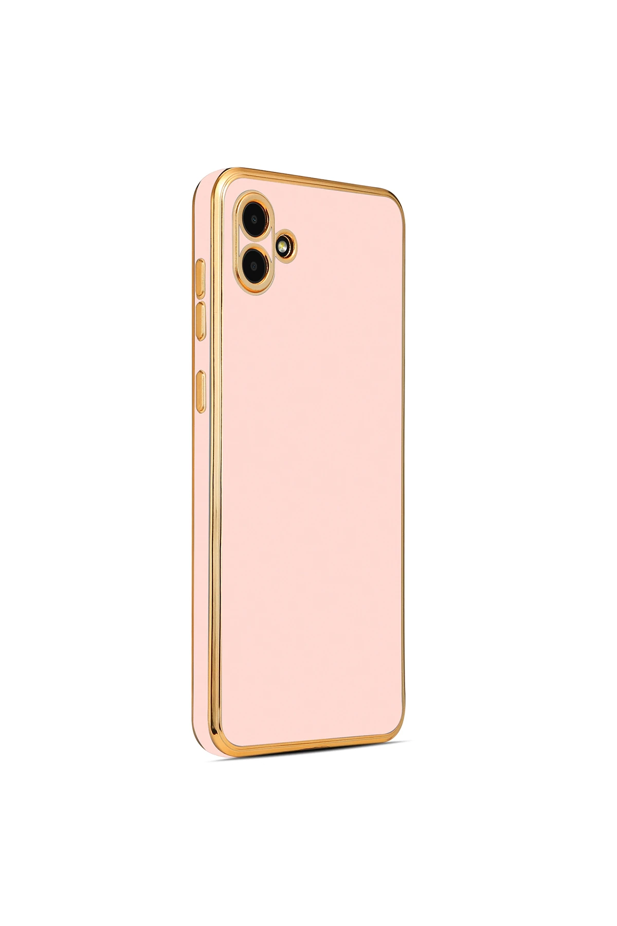 Galaxy A04 Kılıf MKST Bark Kapak - Rose Gold