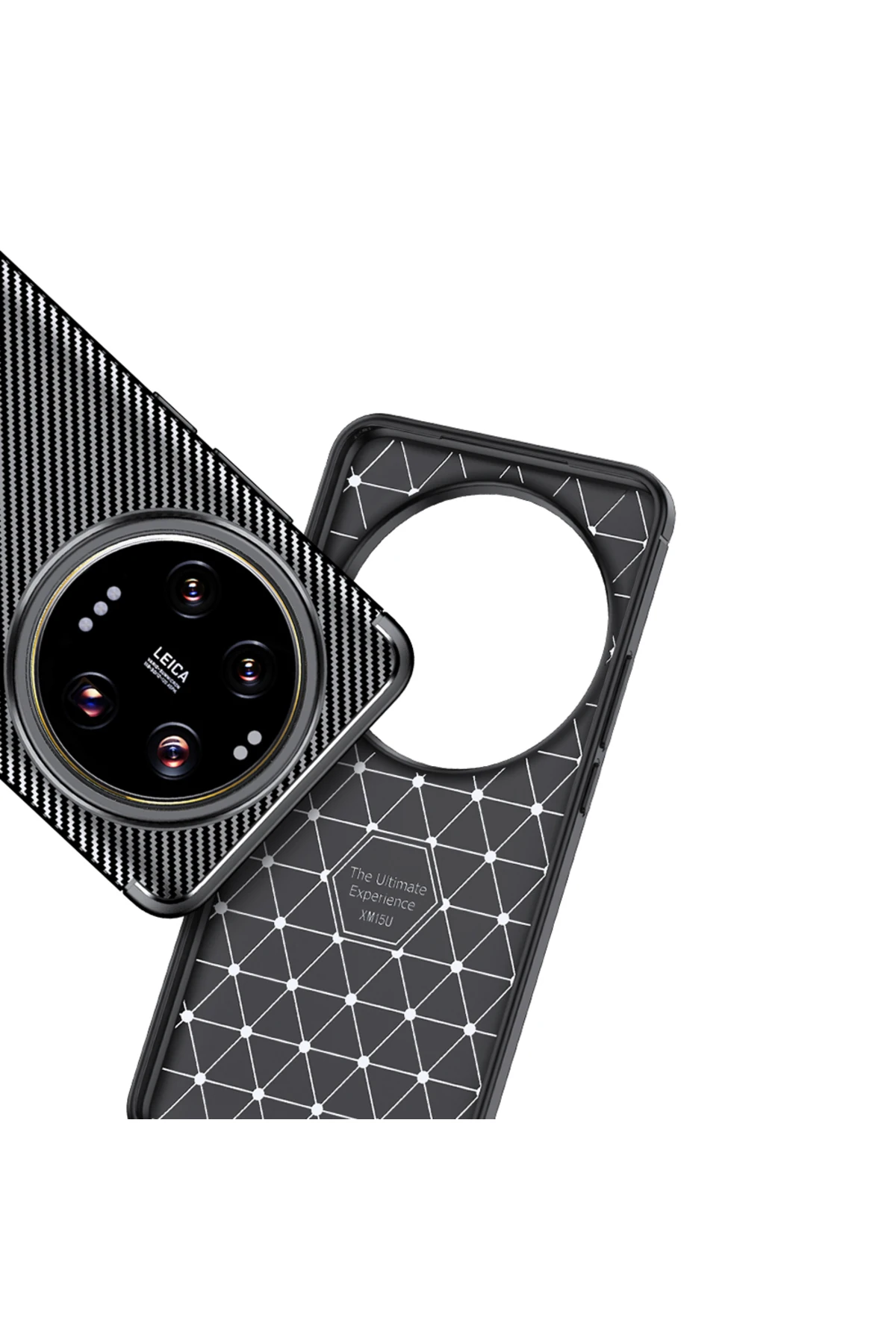 15 Ultra Kılıf Negro Silikon Kapak - Siyah