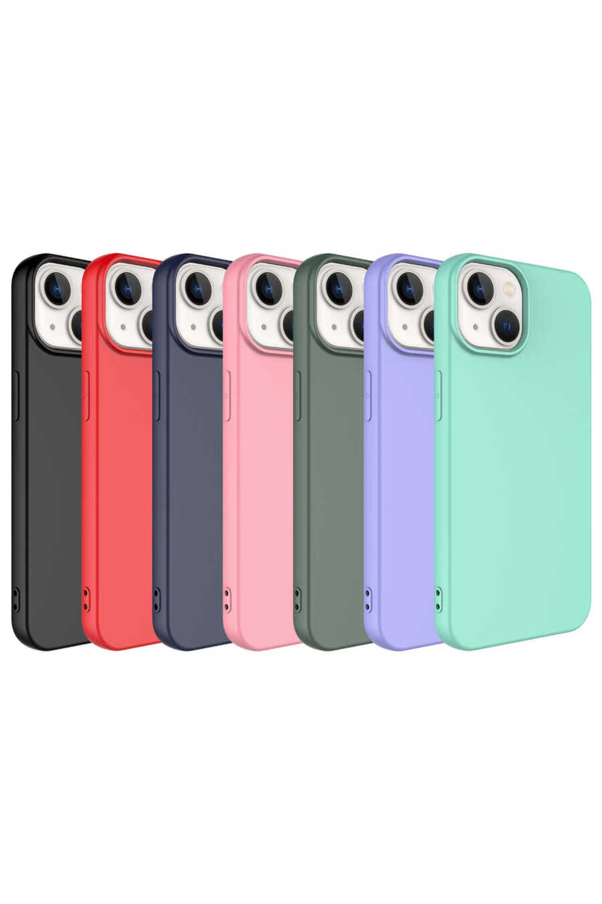 iPhone 14 Plus Kılıf N7TH Mara Lansman Kapak - Koyu Mor