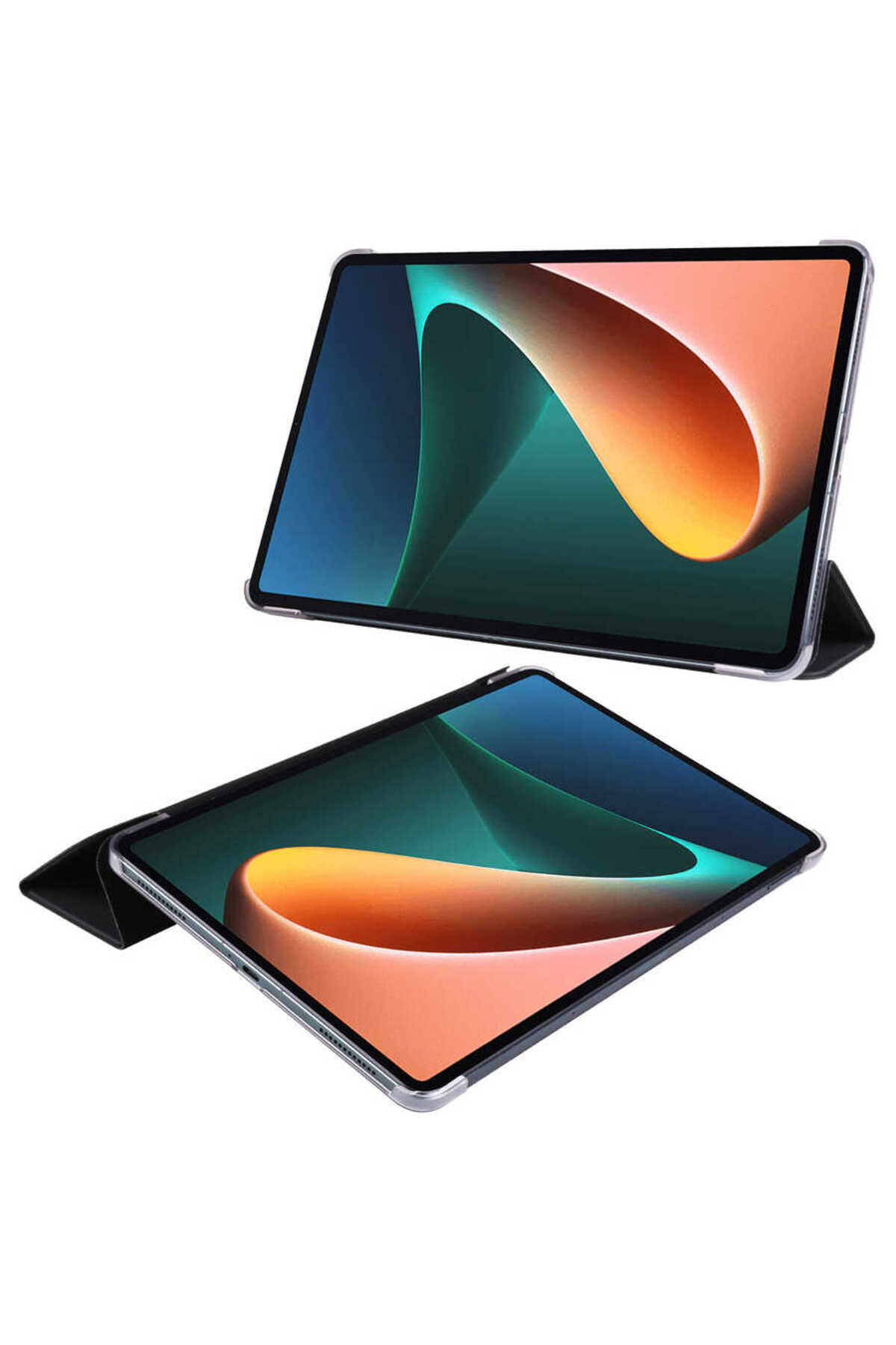 Mi Pad 5 BTBM Smart Cover Standlı 1-1 Kılıf - Gri