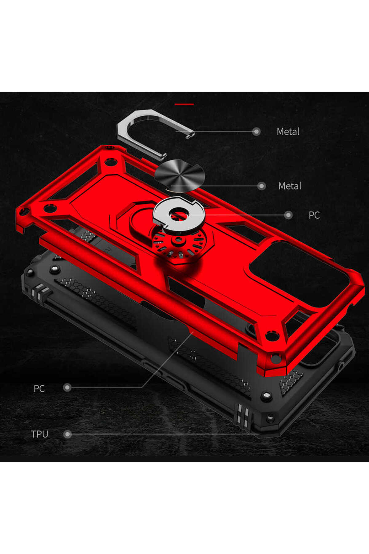 A36 Kılıf N7TH Vega Kapak - Rose Gold