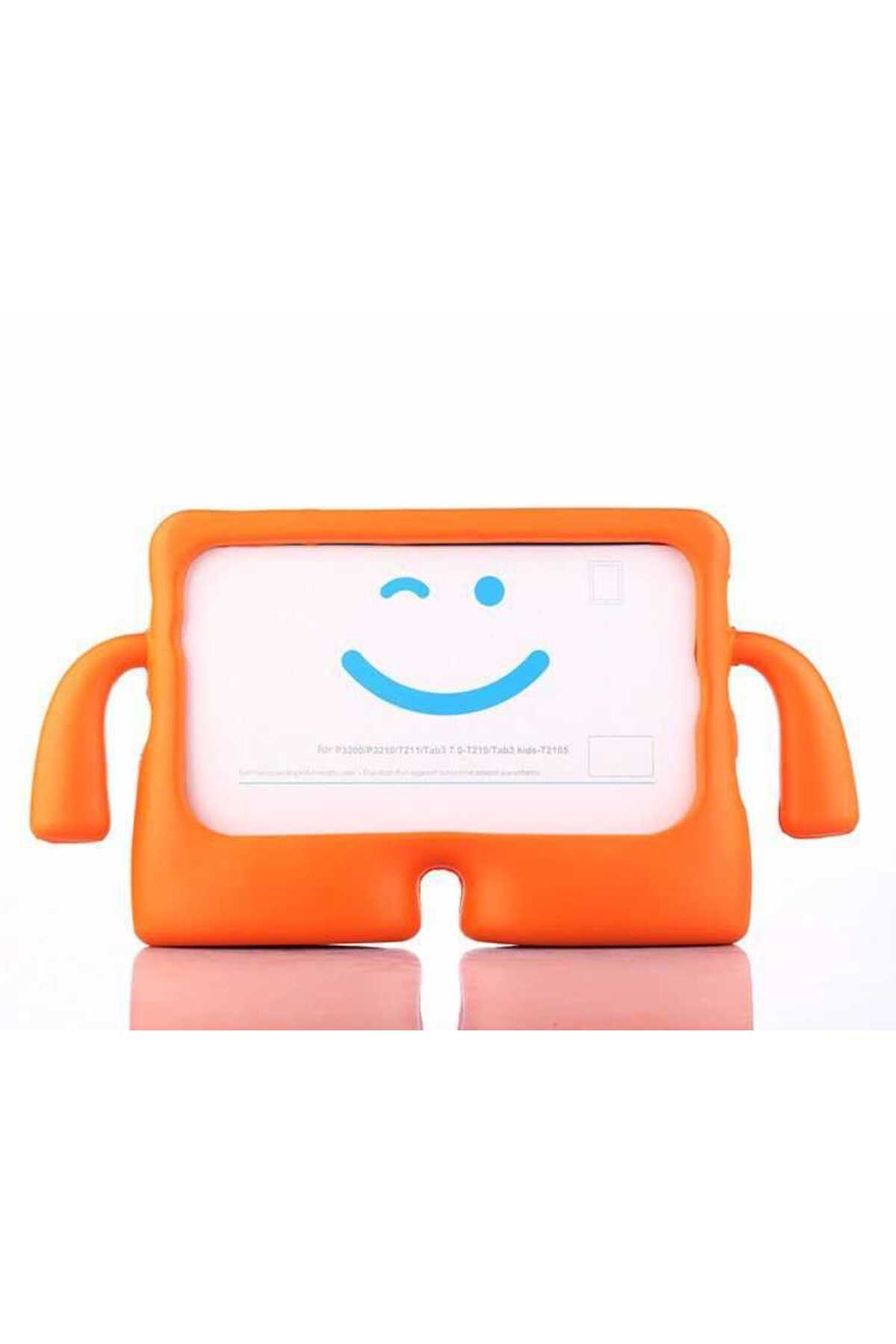 MatePad T3 7 Uyumlu MNC iBuy Standlı Tablet Kılıf-Turuncu