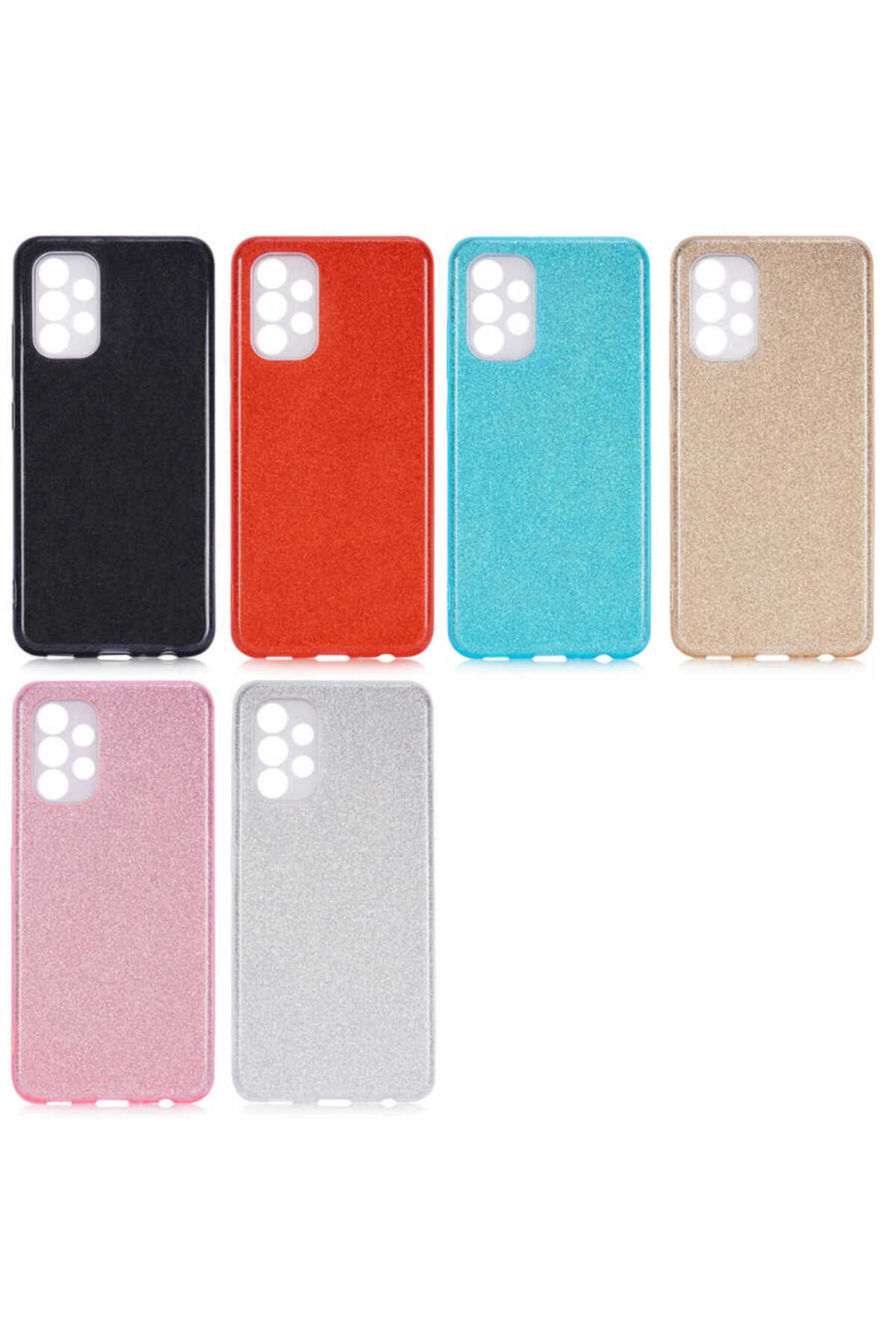 Galaxy A23 Kılıf KHYR Shining Silikon - Mor