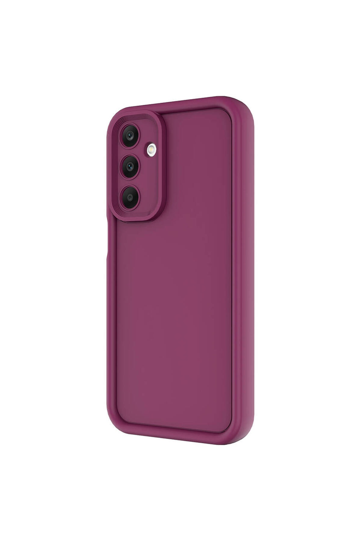 Galaxy A25 Kılıf Kamera Korumalı LCKC Ananas Kapak - Siyah
