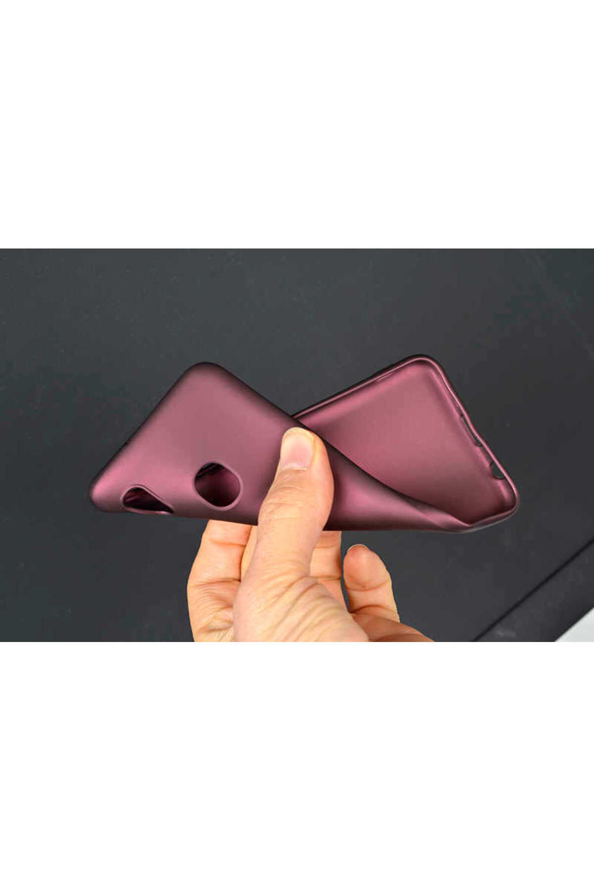 Galaxy A40 Kılıf Premier Silikon Kapak - Gold