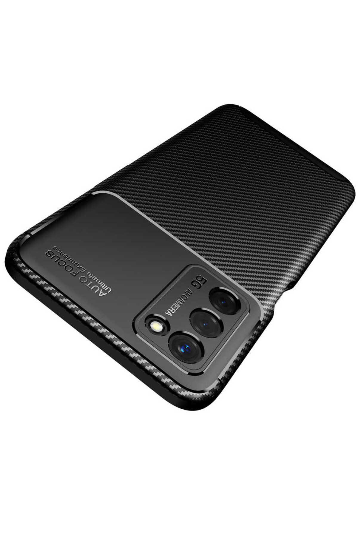 A55 5G Kılıf MYST Negro Silikon Kapak - Siyah