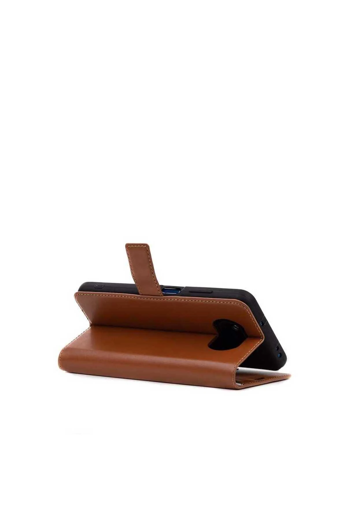 Galaxy M23 Kılıf FZD Kar Deluxe Kapaklı Kılıf - Kırmızı