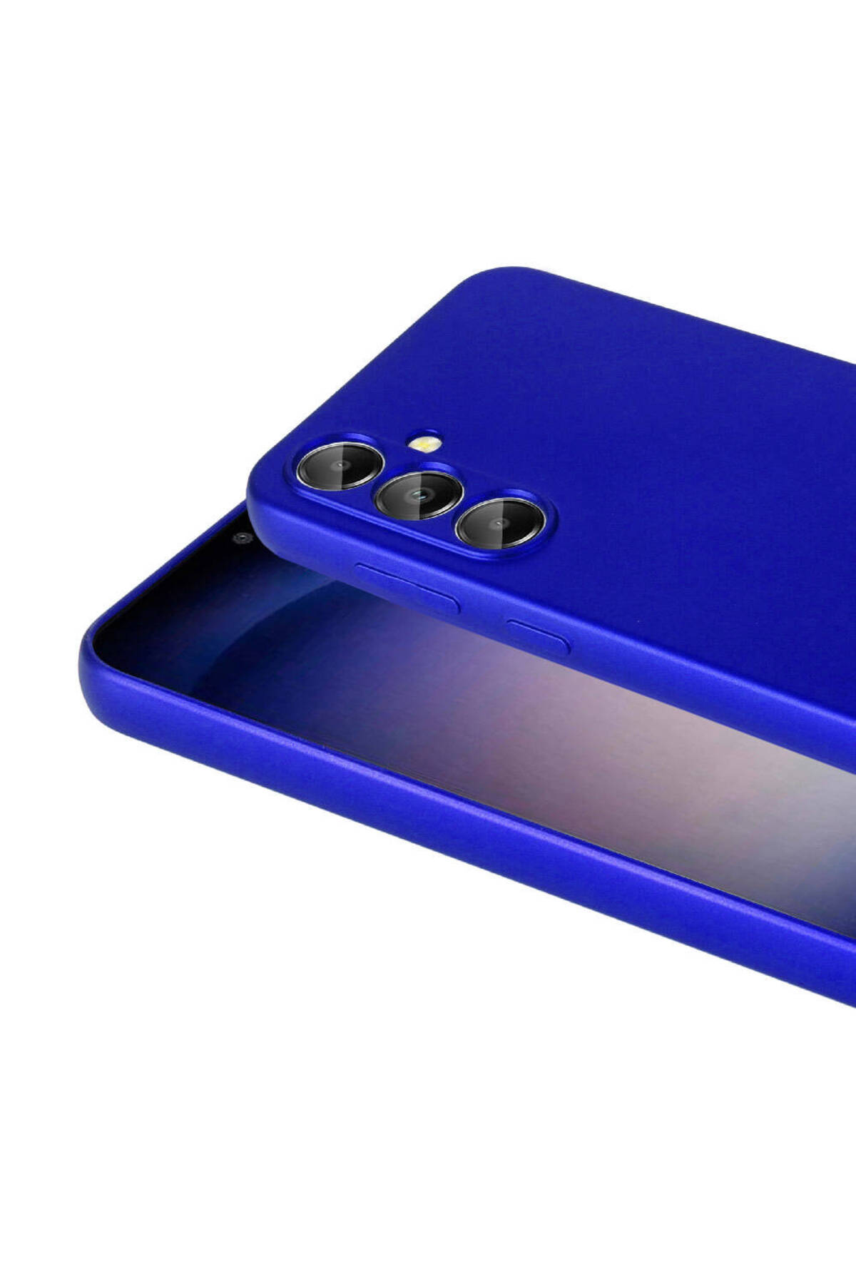 Galaxy S23 FE Uyumlu MXSP Premier Silikon Kılıf-Lacivert