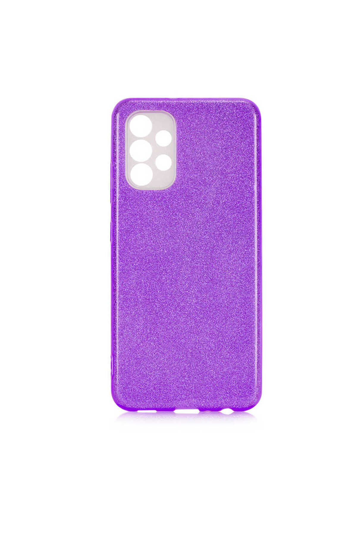 Galaxy A23 Kılıf KHYR Shining Silikon - Mor