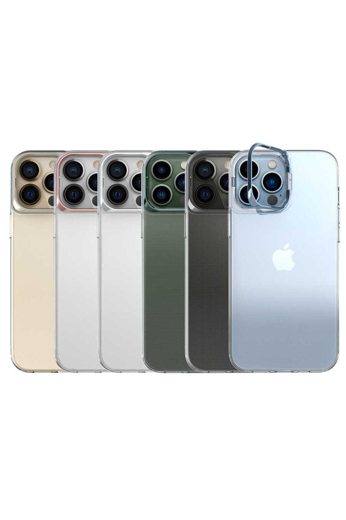 iPhone 13 Pro Max Uyumlu HZRV Skuba Kılıf-Rose Gold