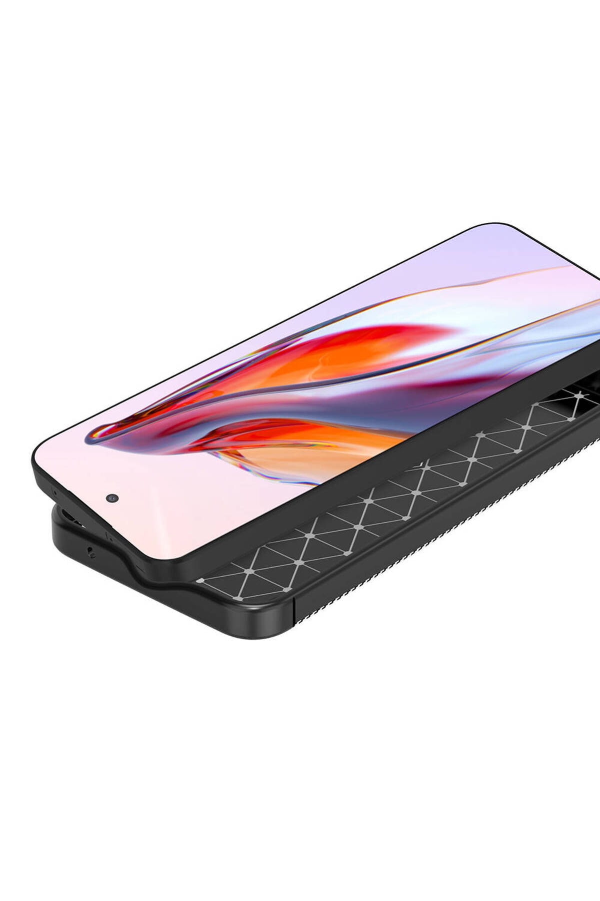 Galaxy A55 Kılıf Negro Silikon Kapak - Siyah