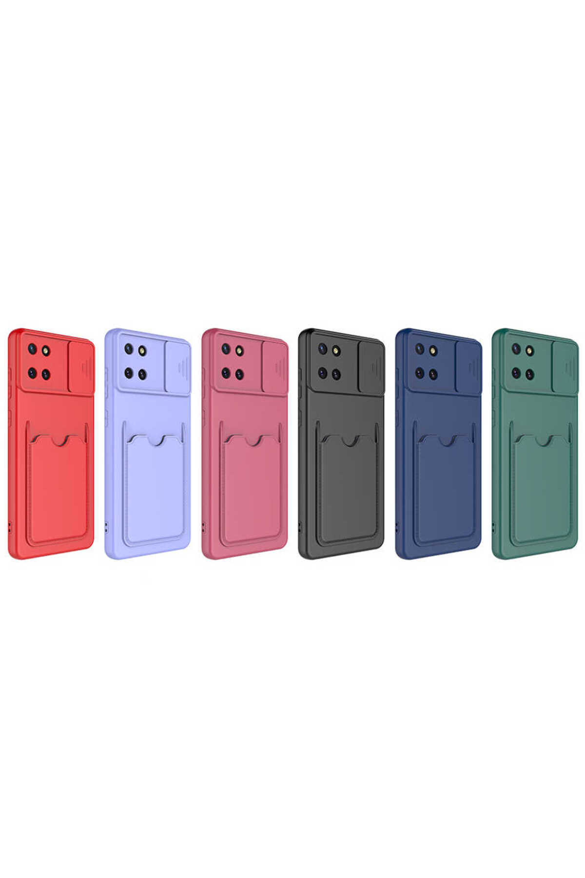 Galaxy A81 (Note 10 Lite) Kılıf ECRZ Kartix Kapak - Koyu Mor
