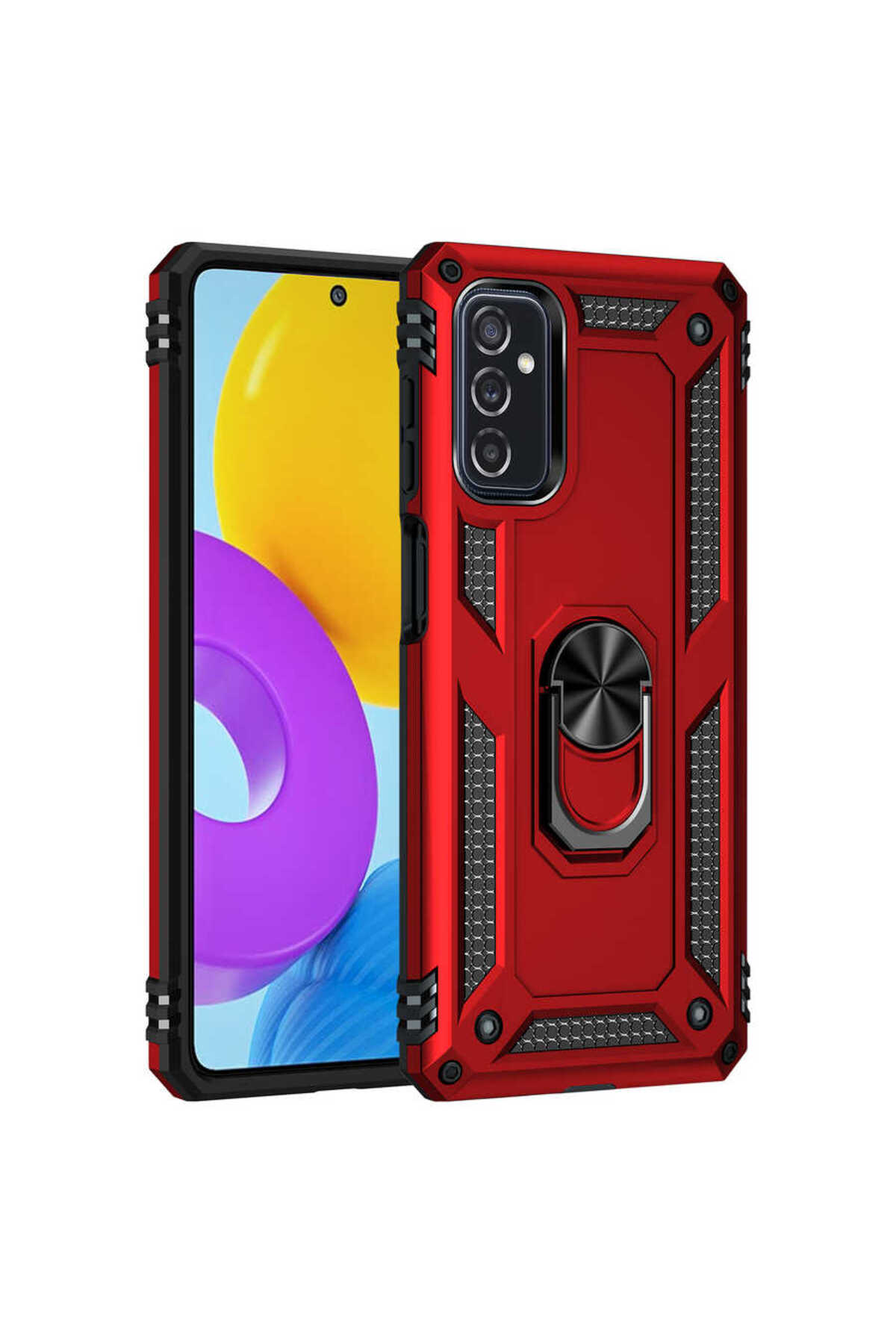 Galaxy M52 Kılıf TKNC Vega Kapak - Mavi