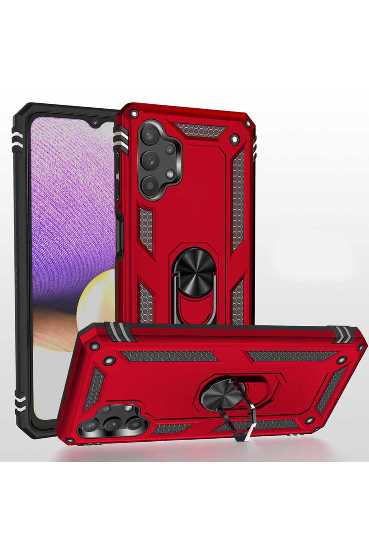 Galaxy A23 Kılıf KHYR Vega Kapak - Gri