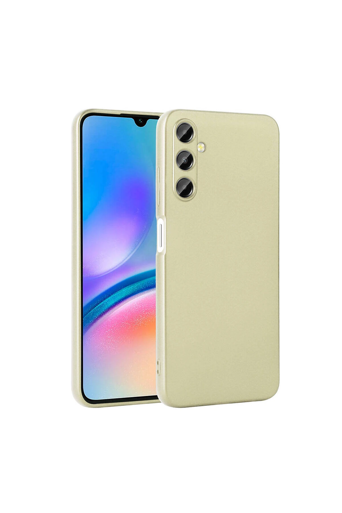 Galaxy A05S Kılıf MYST Premier Silikon Kapak - Gold
