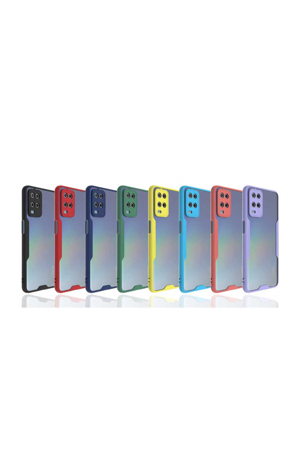 A54 4G Kılıf N7TH Parfe Kapak - Lacivert