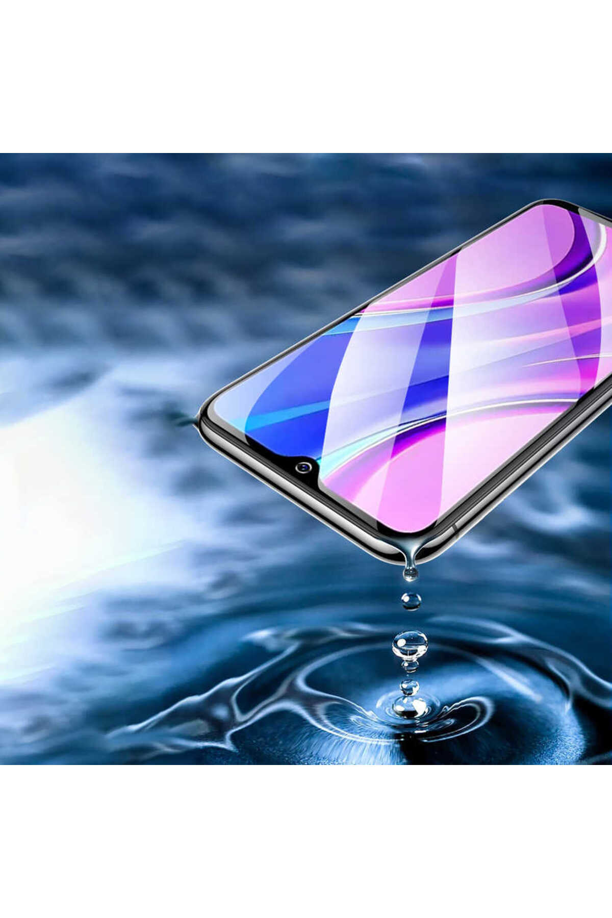 Realme C15 Uyumlu Davin 5D Cam NXXA Ekran Koruyucu