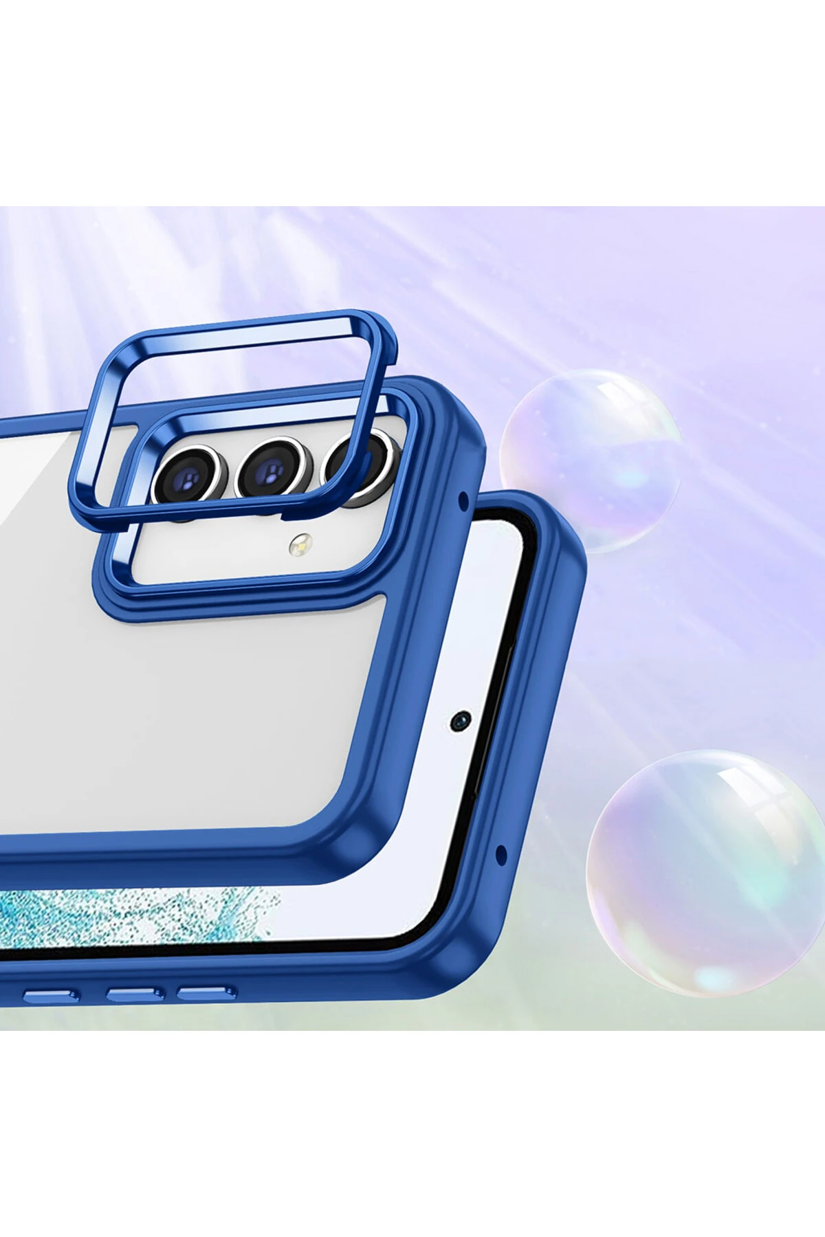 Galaxy A04S Kılıf FZD Flora Kapak - Siyah