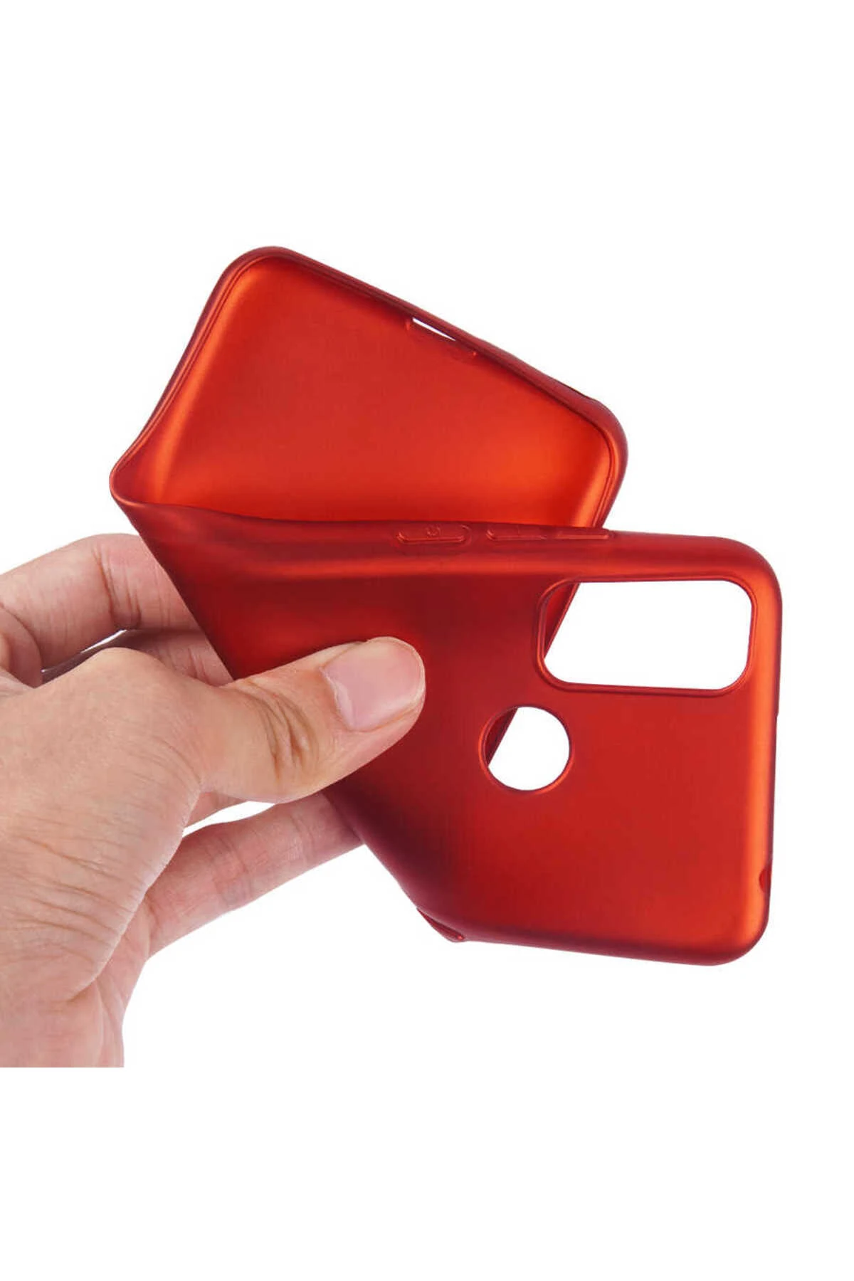 Alcatel 1S 2021 Kılıf UCY Premier Silikon Kapak - Siyah