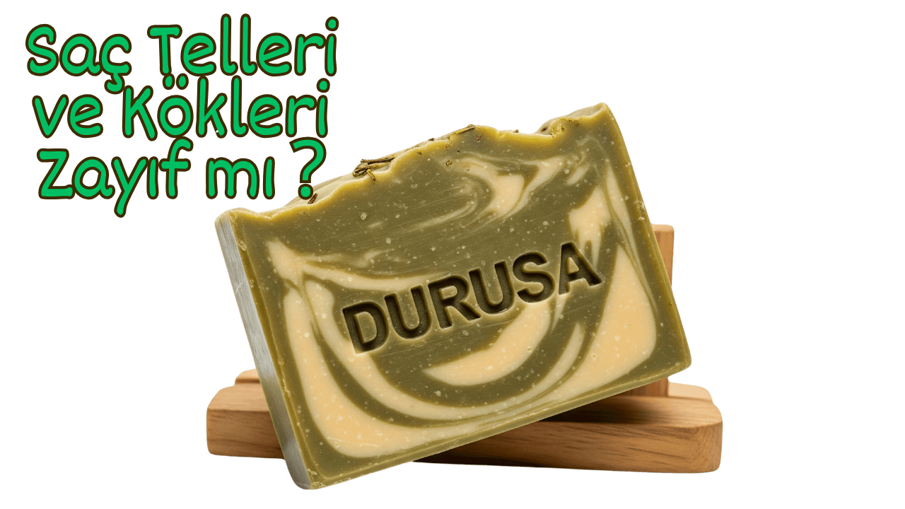 DURUSA %100 Doğal Defne Sabunu | Derinlemesine Temizlik & Doğal Arındırıcı | Tüm Cilt Tipleri İçin Uygun | 120 gr