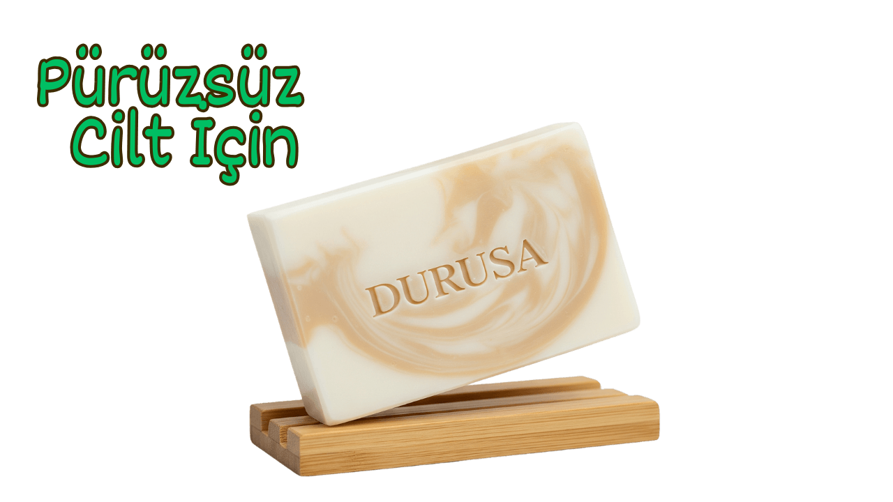 DURUSA %100 Saf Keçi Sütü Sabunu | Doğadan Gelen Mucize | Cildinizi Şımartan Nem ve Canlılık | 120 gr Katkısız Doğal Bakım