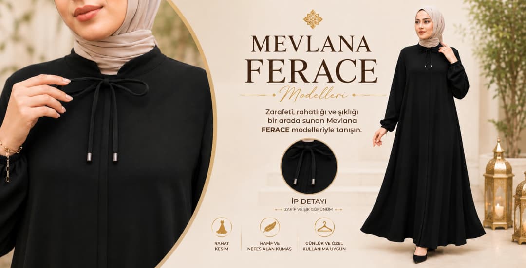 Yeni Mevlana Ferace İp Detayı