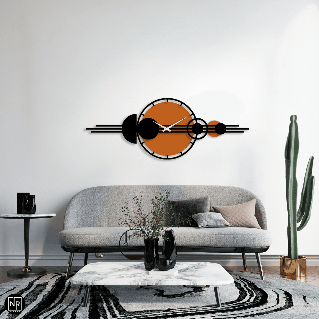 Solaria Metal Duvar Saati