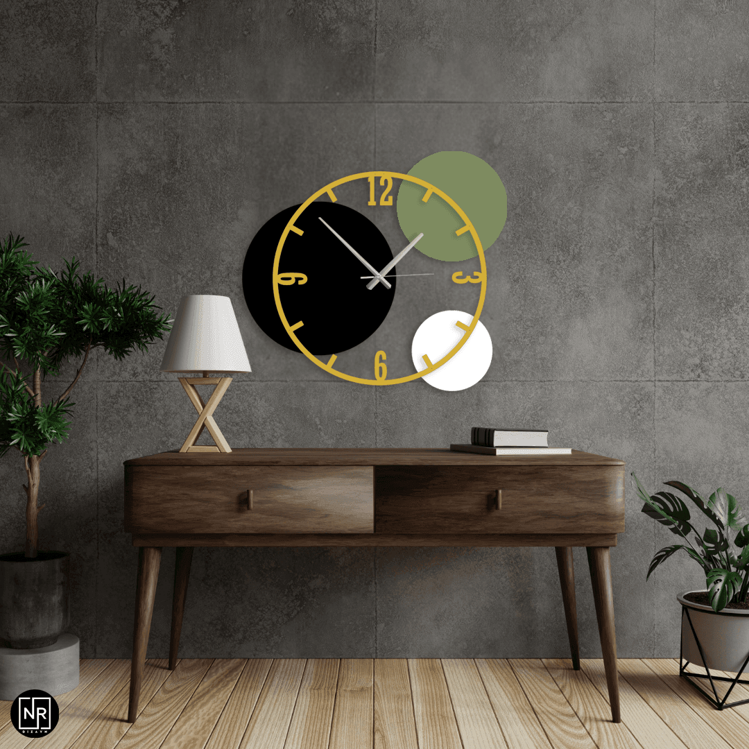 ColorSync Metal Duvar Saati
