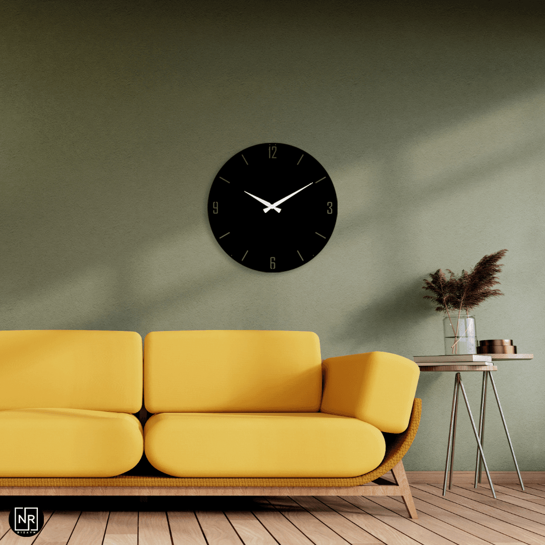 Timecraft Dekoratif Metal Duvar Saati