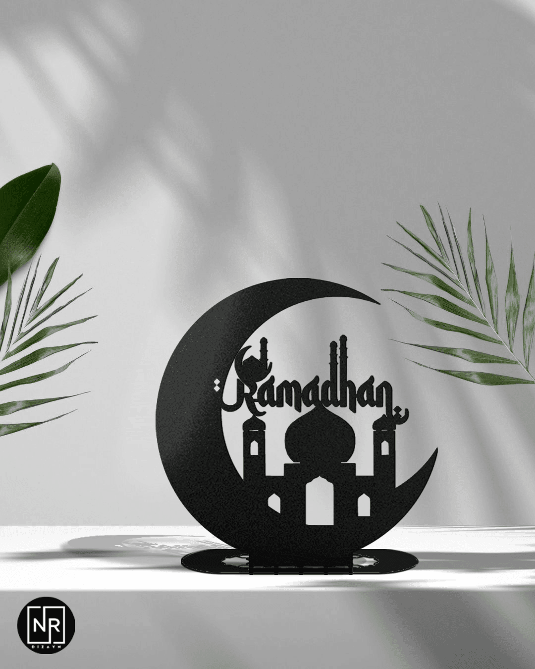 Ramadhan Motifli Dekoratif Mumluk