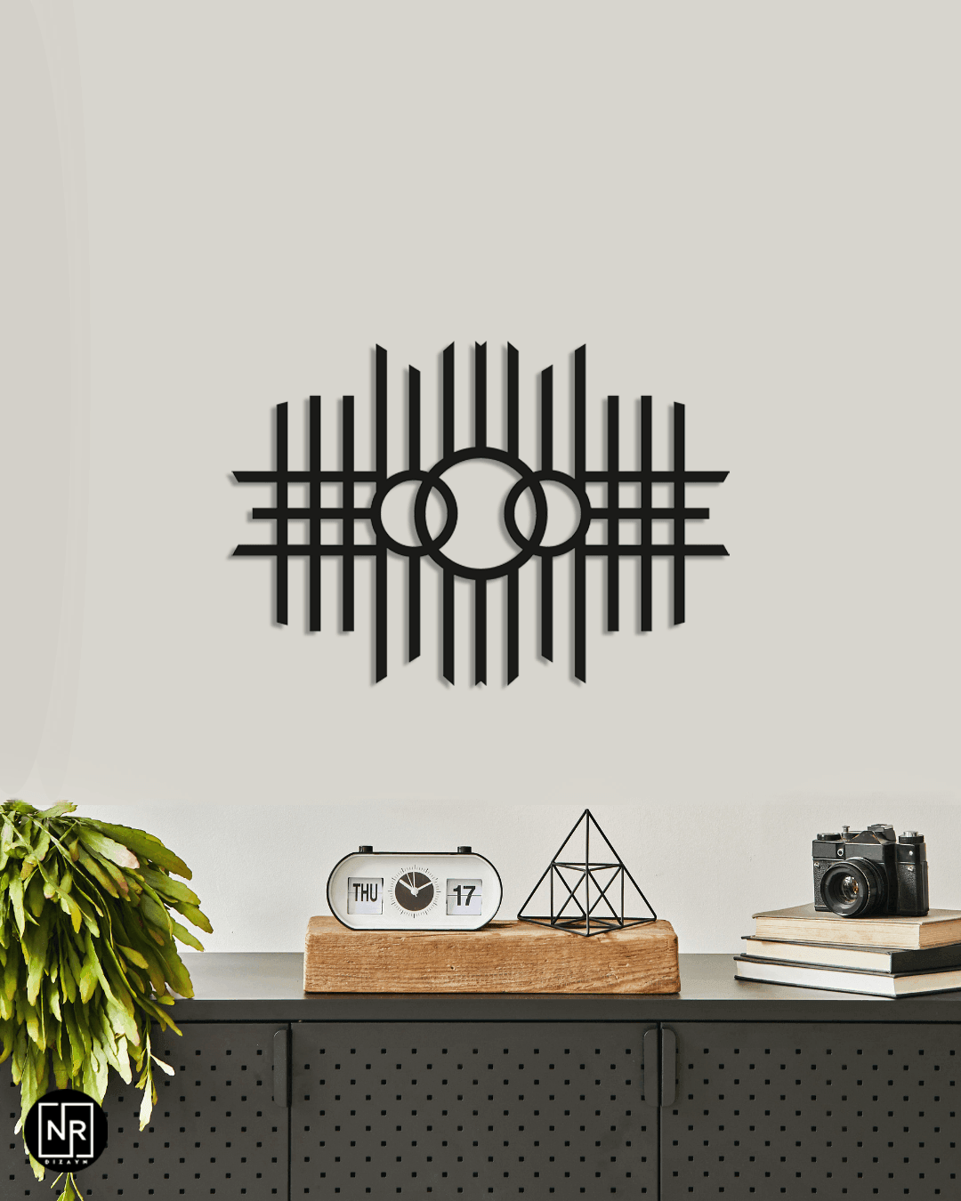 Dekoratif Metal Duvar Tablosu