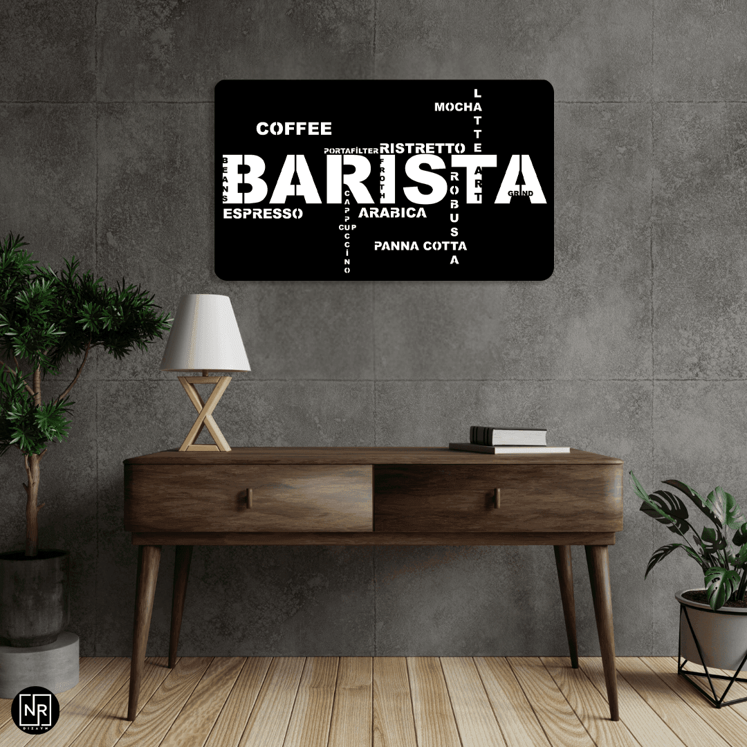 CaffèGraph Metal Duvar Tablosu