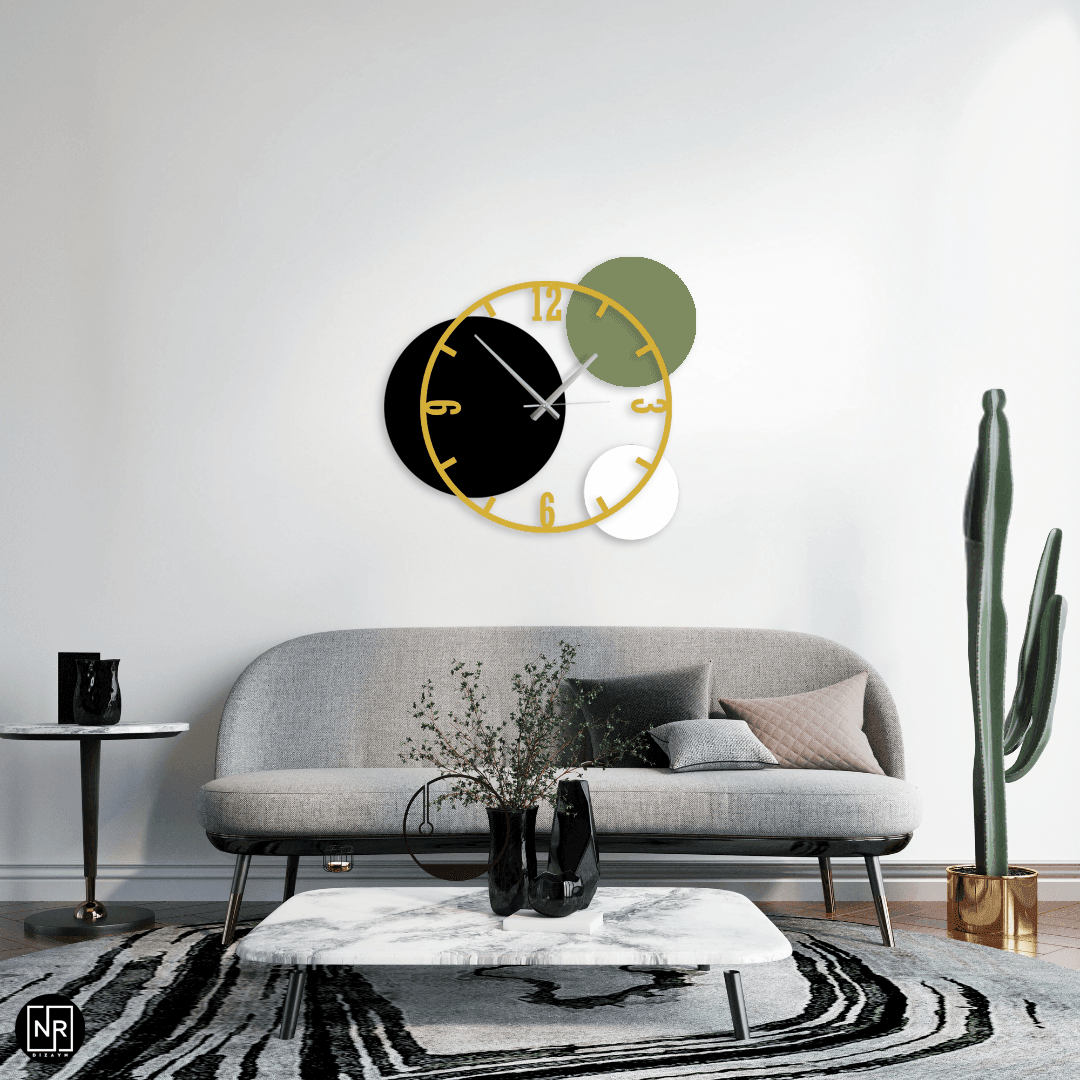 ColorSync Metal Duvar Saati