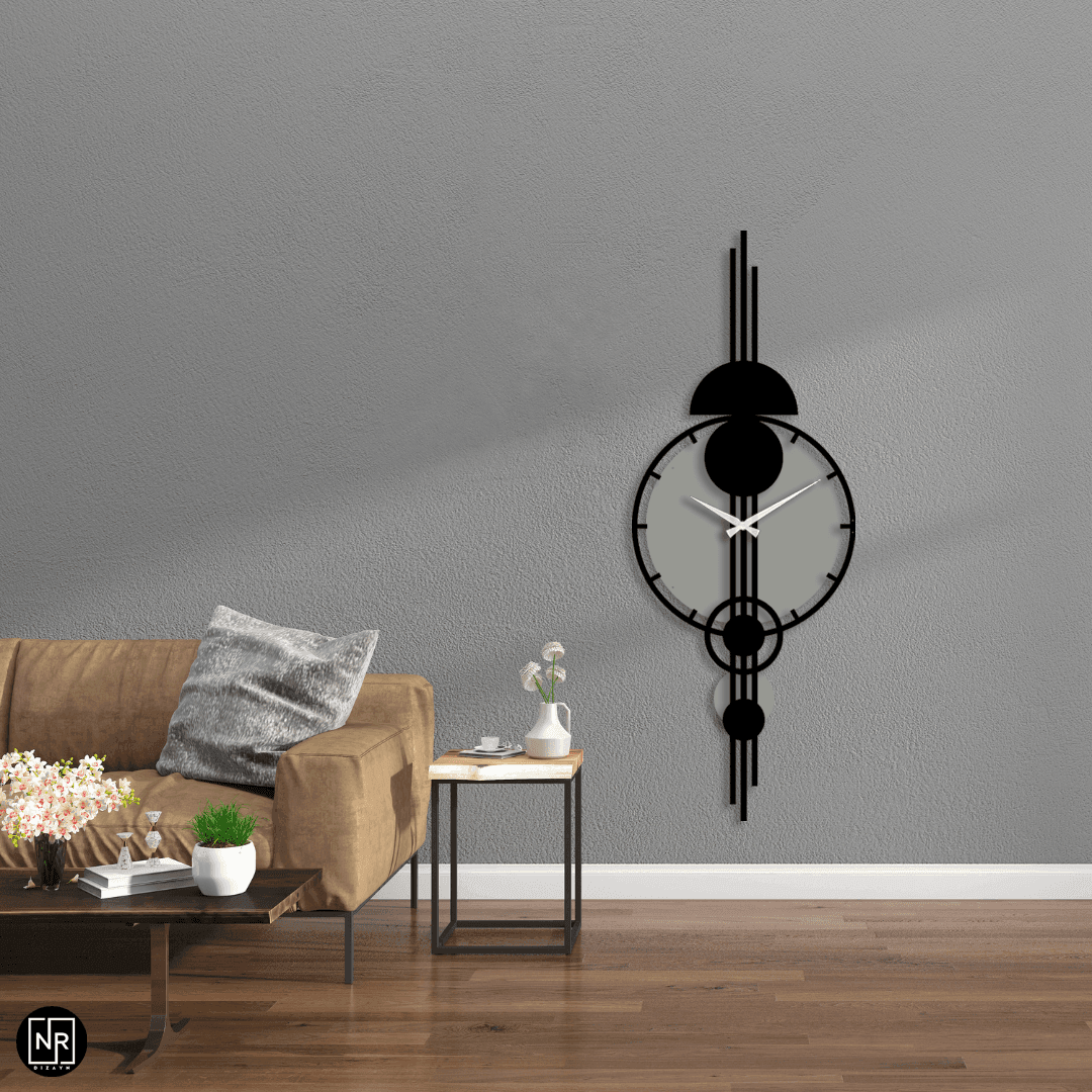 Solaria Metal Duvar Saati