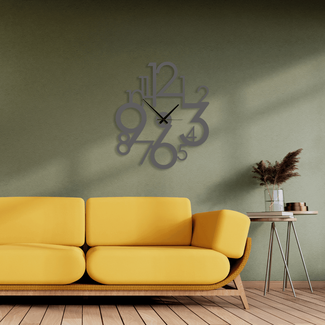 NeoWall Metal Duvar Saati