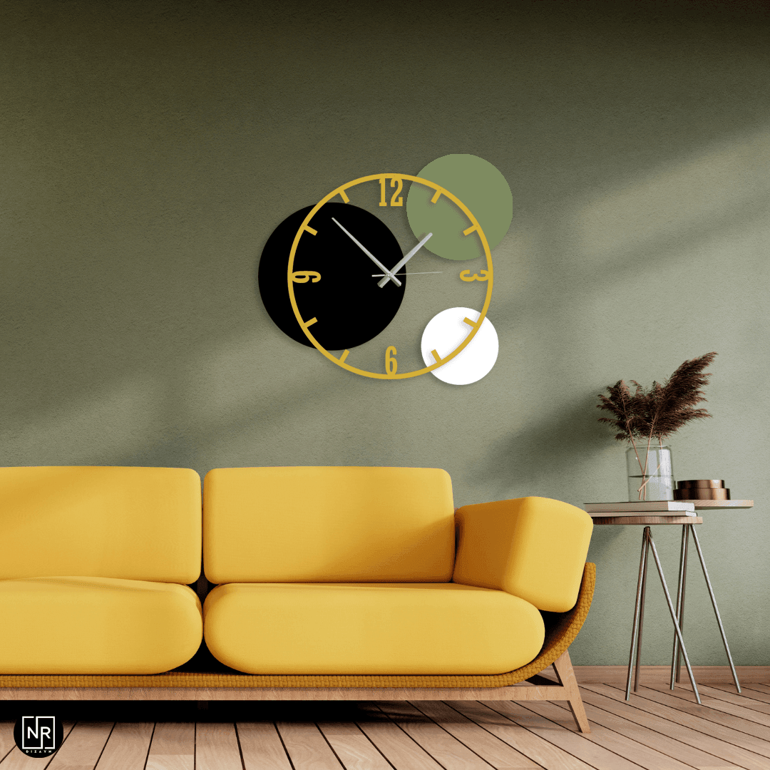 ColorSync Metal Duvar Saati