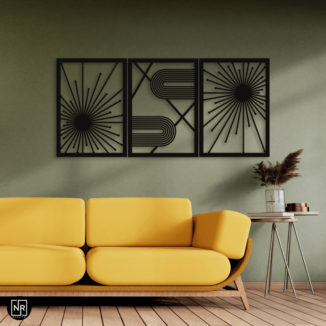 MetalMosaic Metal Duvar Tablosu