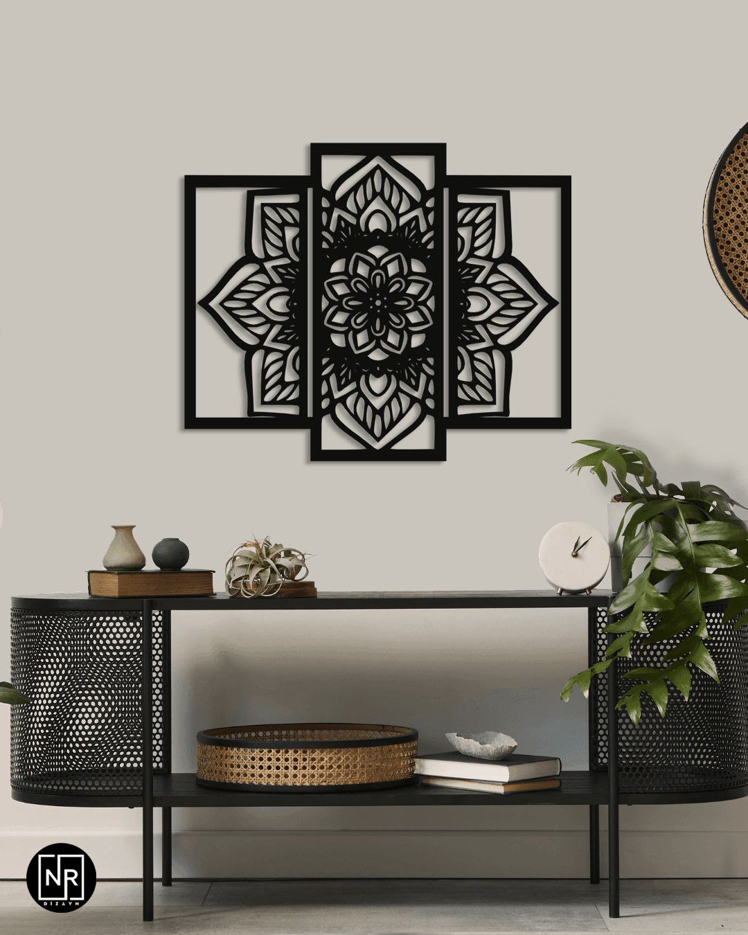 Dekoratif Metal Duvar Tablosu