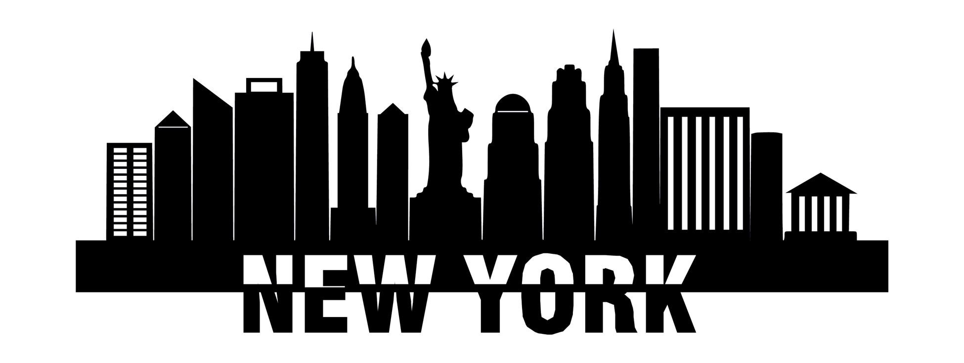 New York Dekoratif Metal Duvar Tablosu